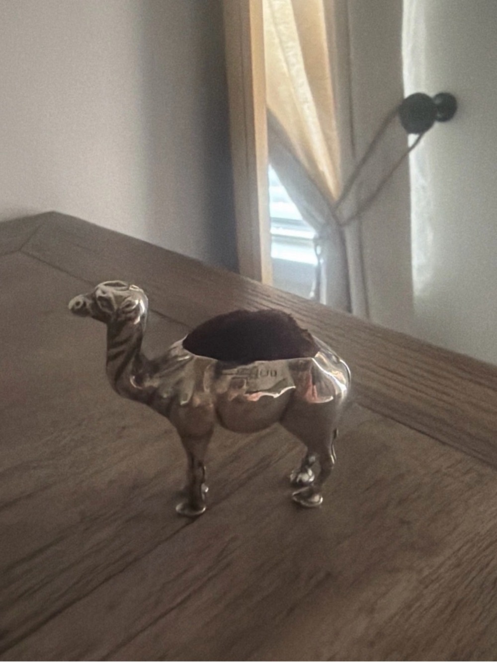 Antique Sterling Silver Camel Pin Cushion – Adie & Lovekin Ltd, Birmingham 1906